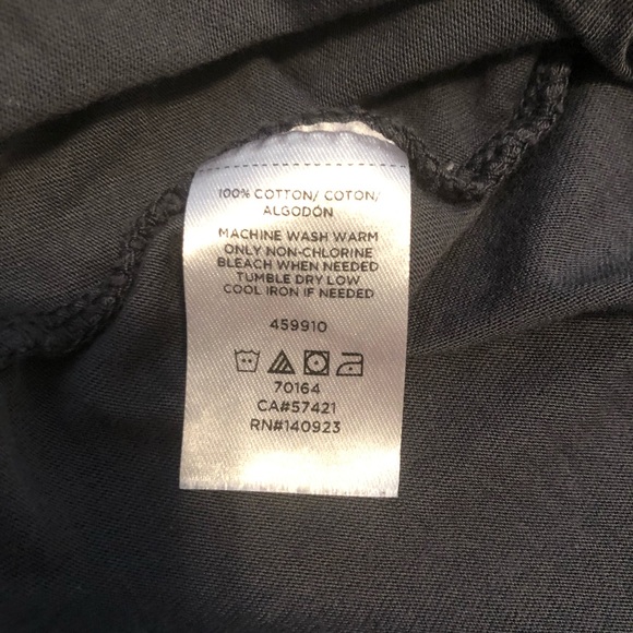 Lou and Grey dark gray top. Size M. - Picture 3 of 10